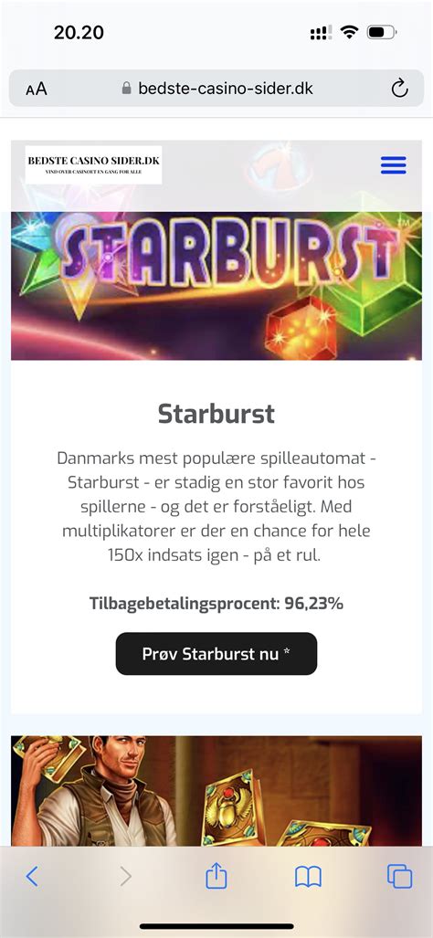 bedste casino sider